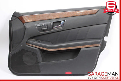 10-13 Mercedes W212 E350 E400 E550 Front Right Side Interior Door Panel Black