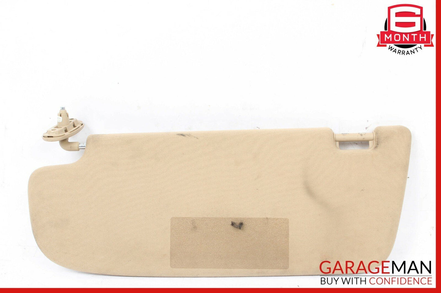 07-14 Mercedes W221 S550 CL550 Right Side Sun Visor Sunvisor Shade Cover Brown