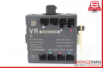 12-15 Mercedes W204 C250 C350 Coupe Front Right Side Door Control Module Unit