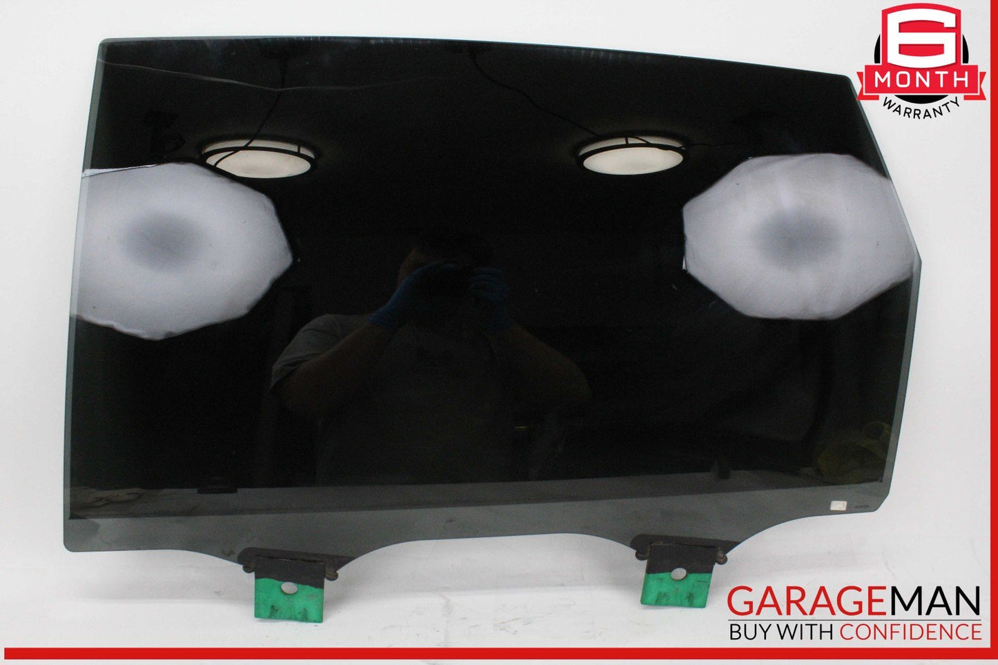 17-24 Audi Q7 Rear Left Driver Side Door Window Glass OEM
