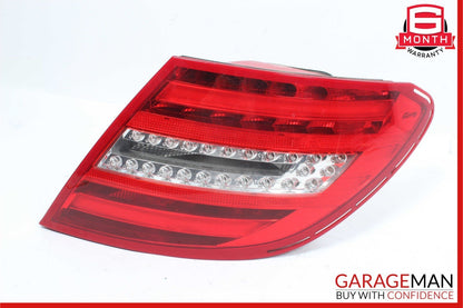 12-14 Mercedes W204 C250 C300 C350 Tail Light Lamp LED Right Passenger Side OEM