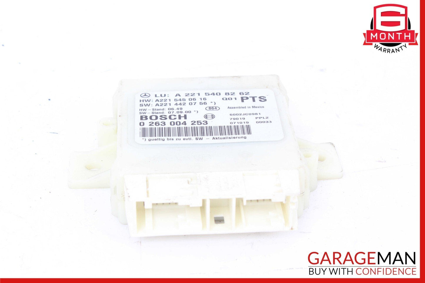 07-09 Mercedes W216 CL550 S550 Parking Back Up Reverse Distance Control Module