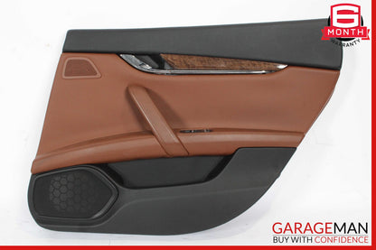 14-18 Maserati Quattroporte Rear Right Passenger Side Interior Door Panel OEM