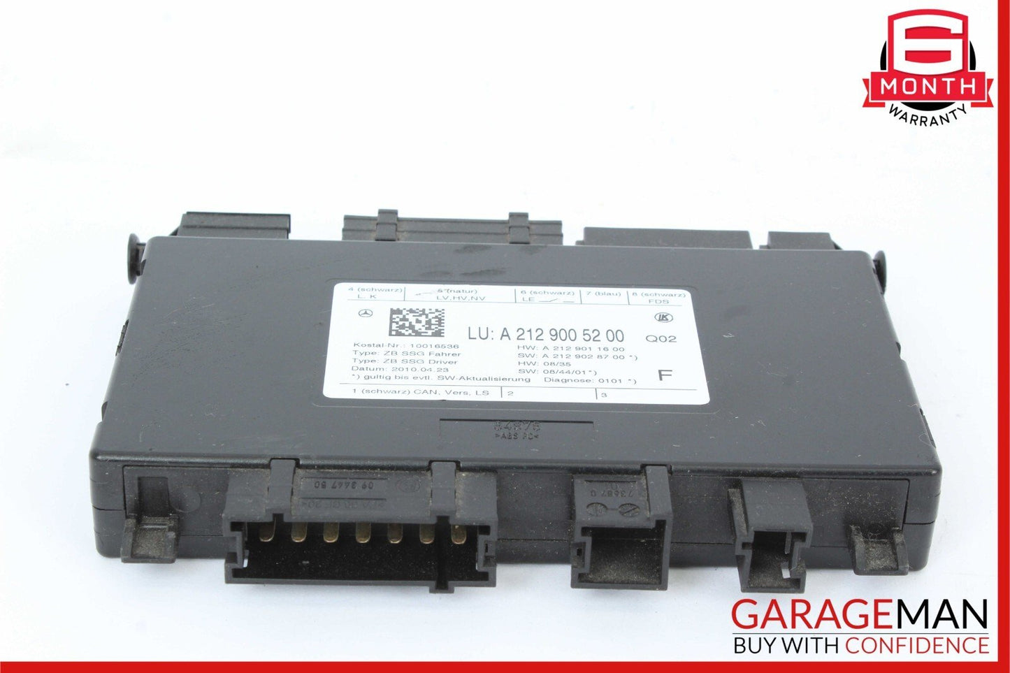 08-18 Mercedes W212 E350 SLK250 Front Left Side Seat Control Module Unit OEM
