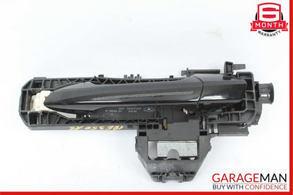 10-13 Mercedes W212 E350 E550 E63 AMG Rear Left Side Exterior Door Handle Black