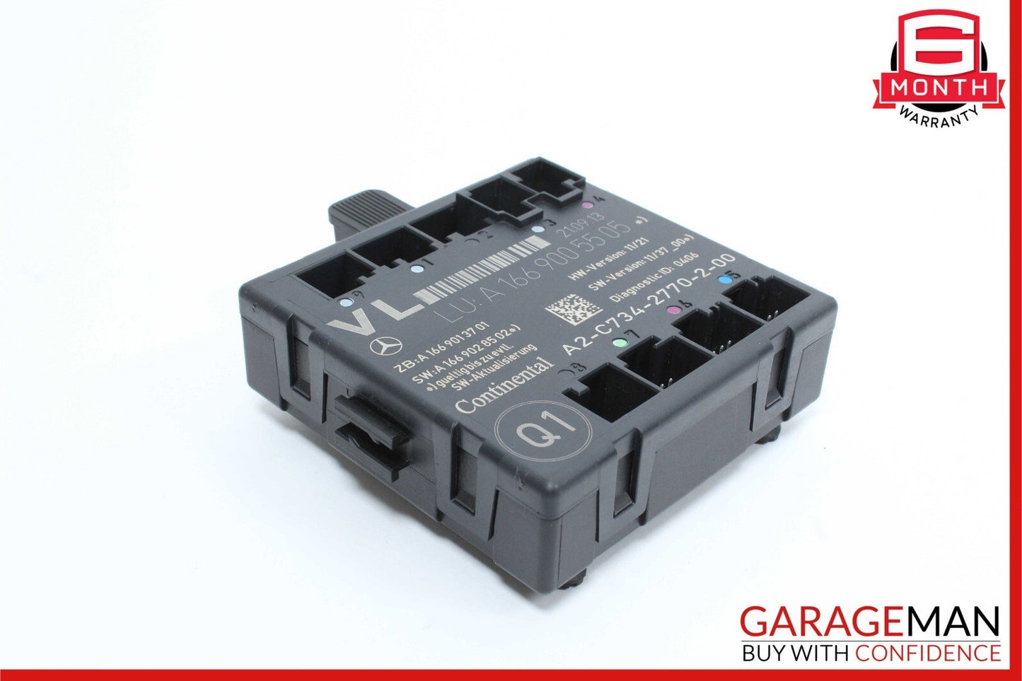 14-18 Mercedes W117 CLA250 Front Left Side Door Control Module 1669005505 OEM