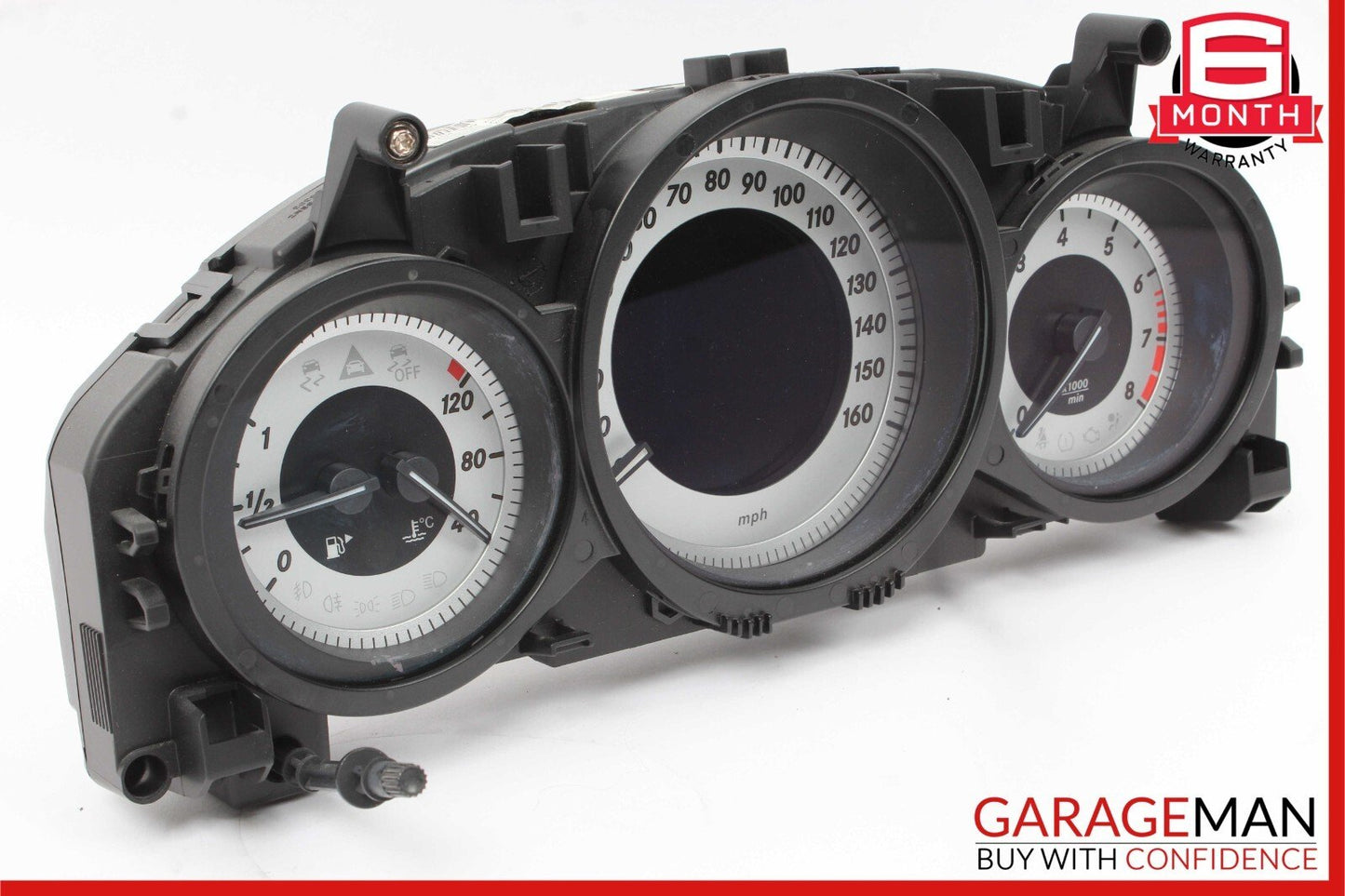 12-14 Mercedes W204 C250 C300 C350 Speedometer Odometer Instrument Cluster Gauge