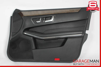 14-16 Mercedes W212 E350 E550 Front Right Side Interior Door Panel Trim Assembly