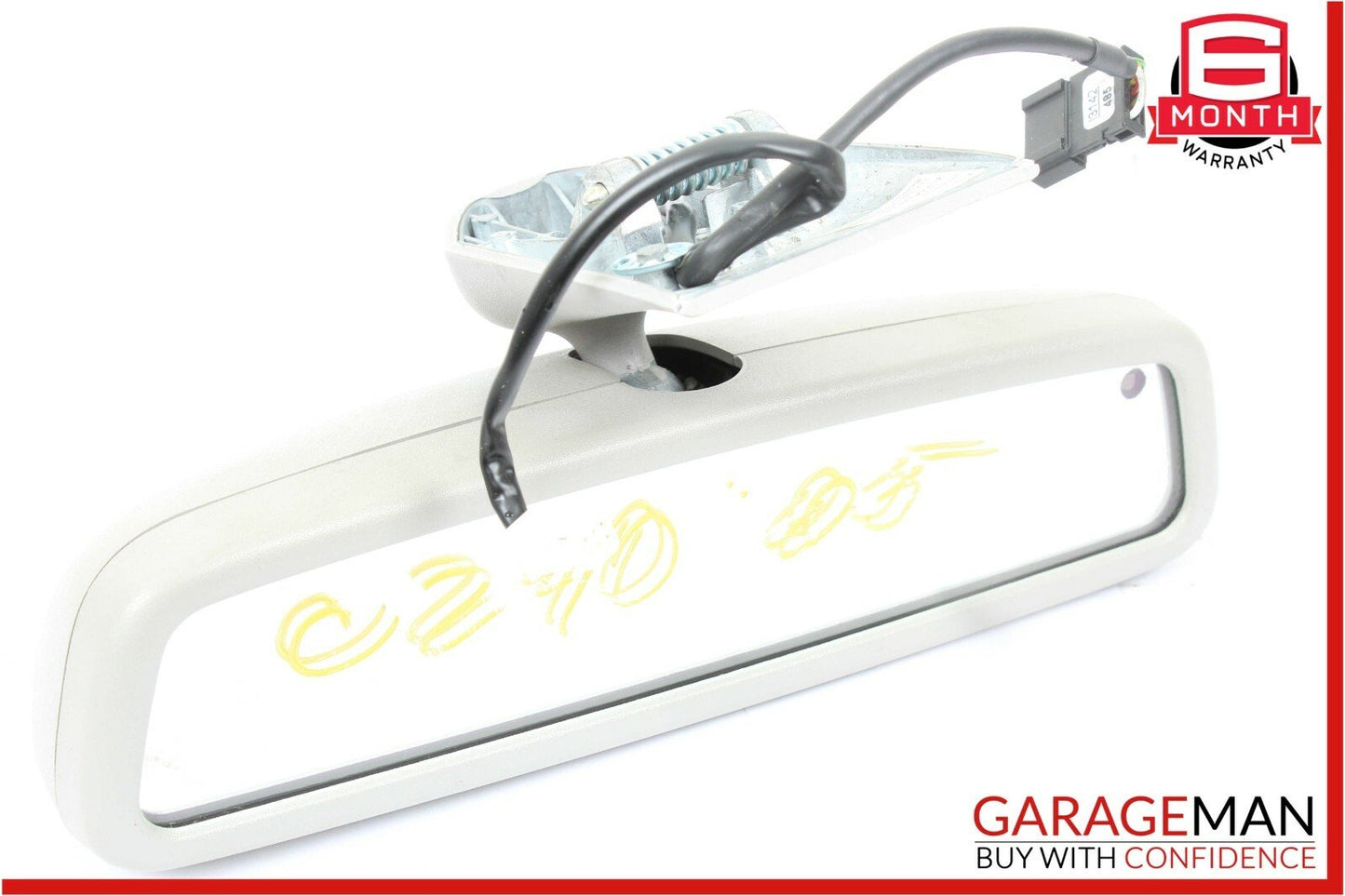 01-09 Mercedes W203 C240 C320 CLK320 Interior Top Upper Rear View Mirror Gray