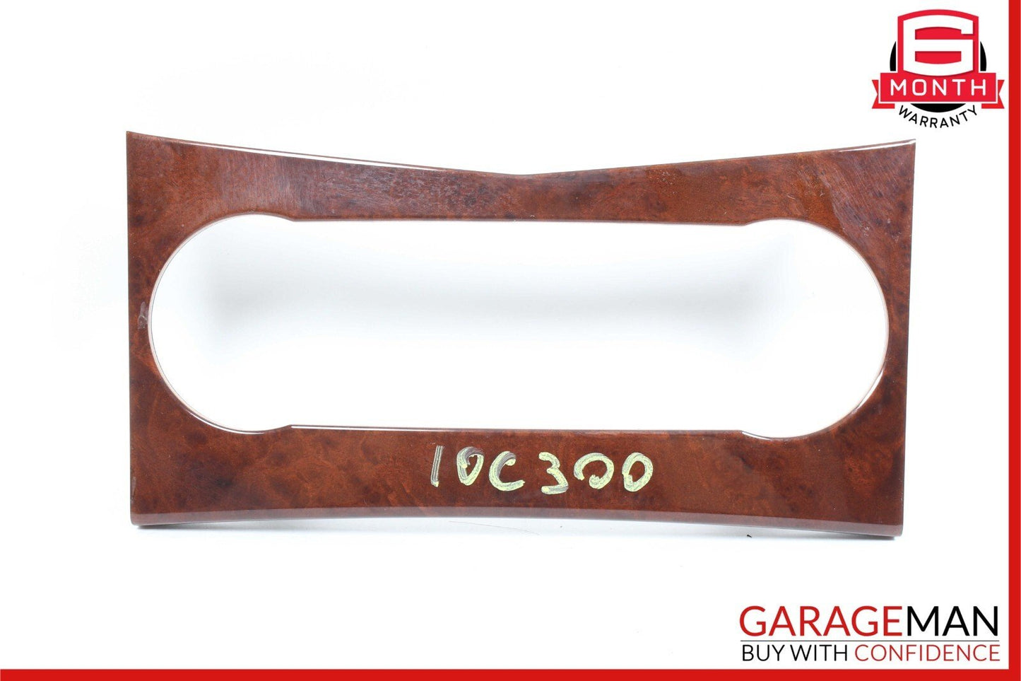 08-14 Mercedes W204 C300 AC A/C Climate Control Switch Trim Bezel Wood