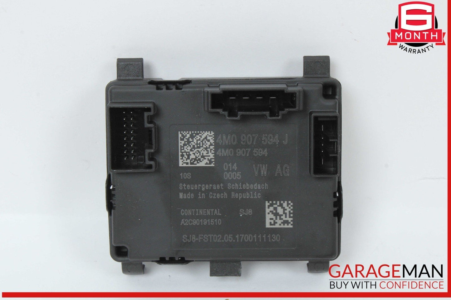 17-24 Audi A5 A4 S5 Sunroof Window Glass Control Module Unit 4M0907594J OEM