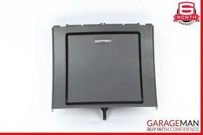 10-16 Mercedes W212 E350 E63 AMG Rear Center Console Ash Tray Compartment Black
