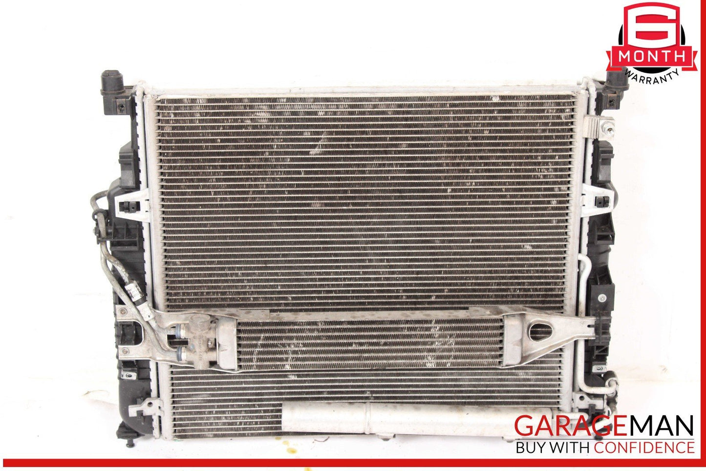 06-13 Mercedes X164 GL450 R350 Cooling Radiator AC Condenser Oil Cooler OEM