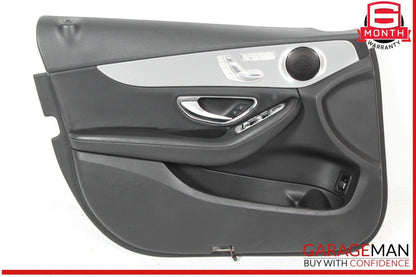 15-21 Mercedes W205 C300 C350e Front Left Side Interior Door Panel OEM