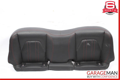 14-17 Maserati Ghibli Rear Bench Lower Bottom Seat Cushion Cover Black OEM