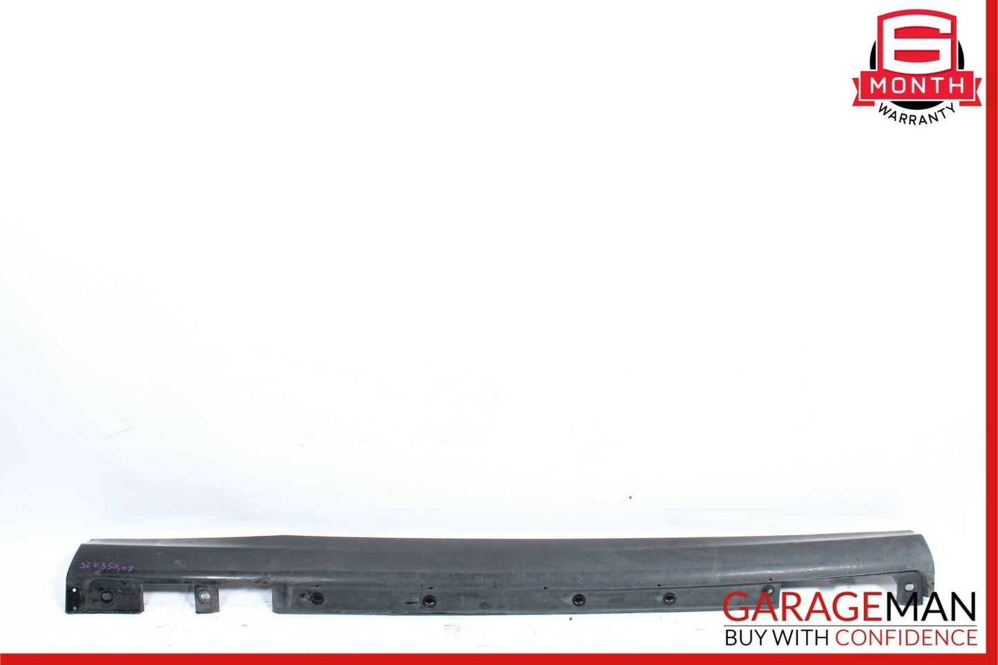 03-09 Mercedes W209 CLK500 CLK55 AMG Right Side Rocker Panel Molding Skirt Black