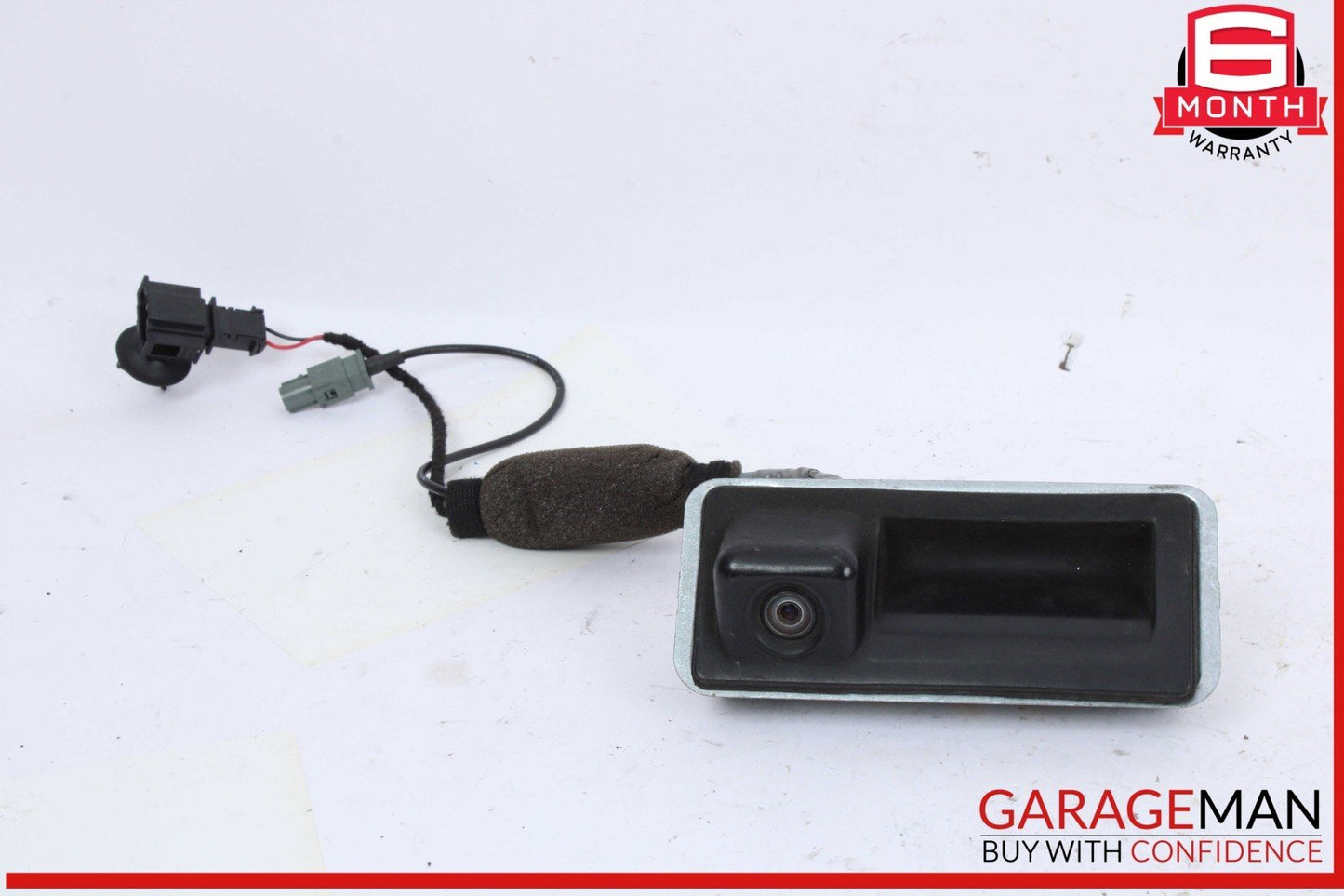 12-18 Audi A6 A7 Rear Trunk Lid Exterior Release Handle w/ Park Assist Camera