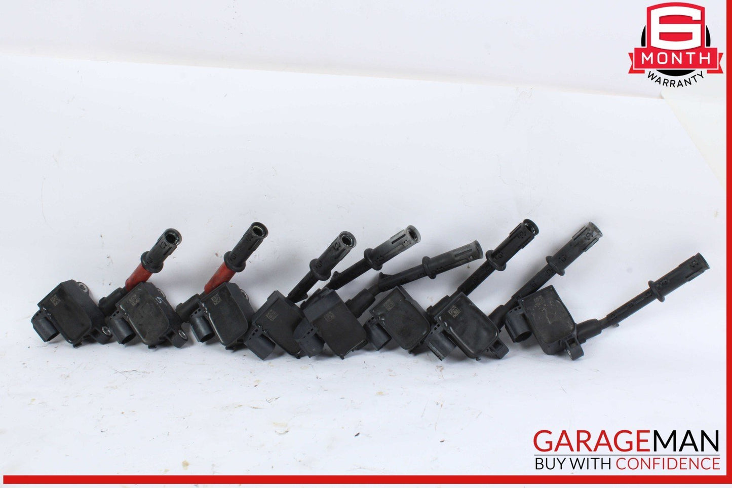 11-20 Mercedes X166 GL450 GL550 Engine Ignition Coil Spark Plug Set of 8 Pc OEM
