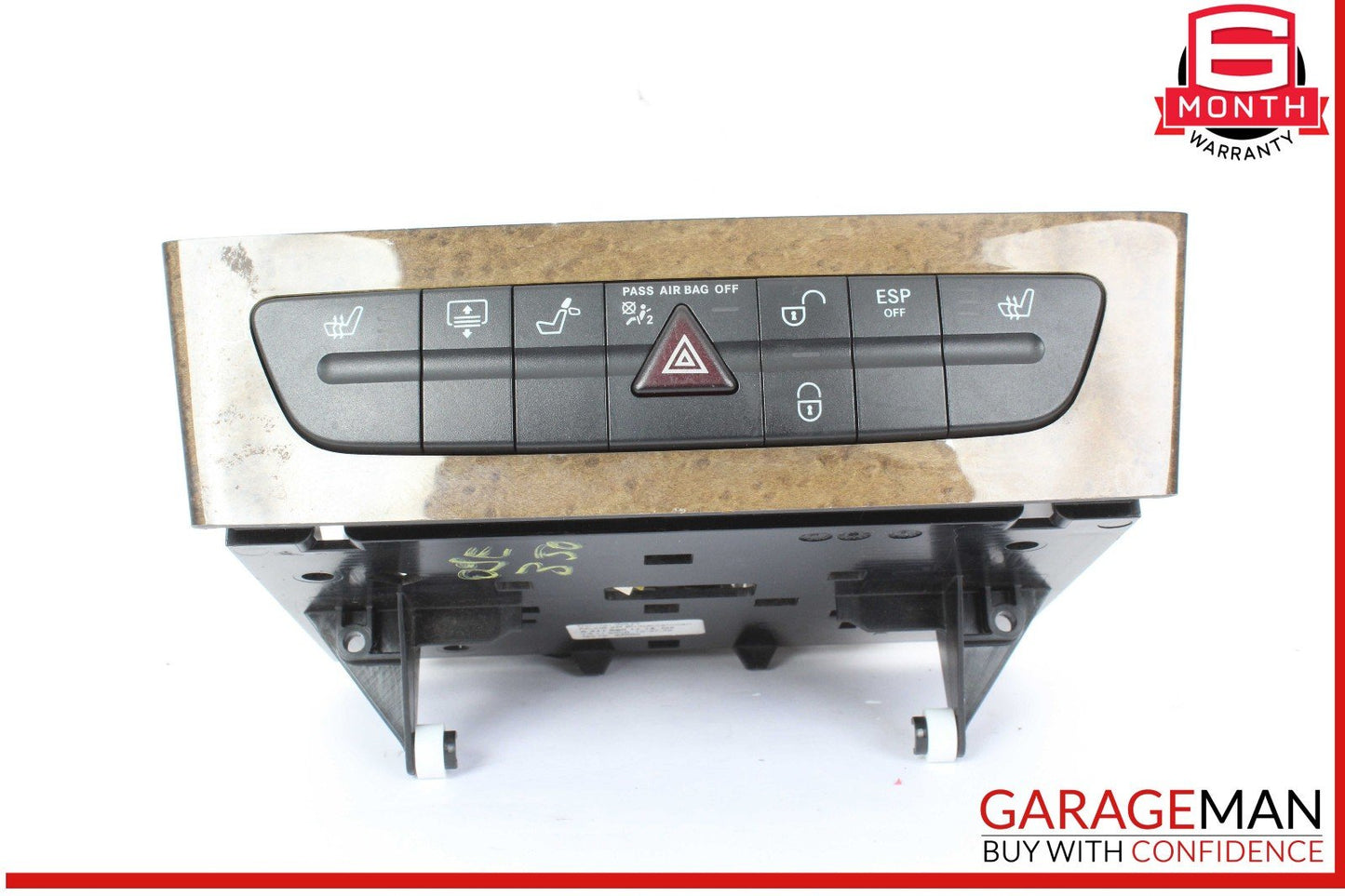 07-09 Mercedes W211 E350 E550 Hazard Control Door Lock Switch Panel 2116801714