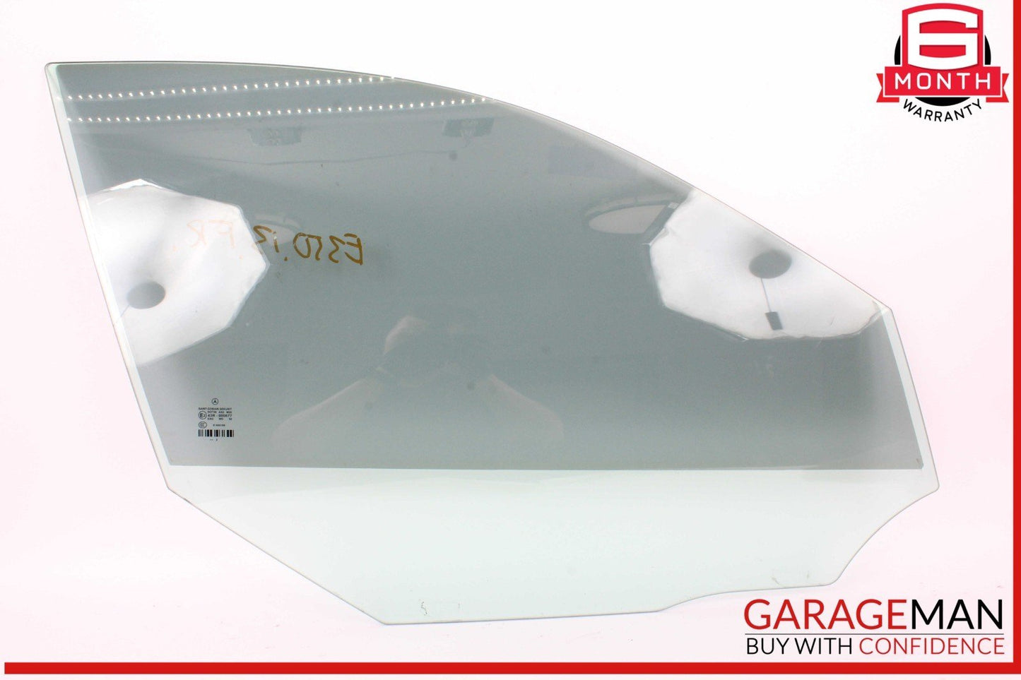 10-16 Mercedes W212 E350 Front Right Passenger Side Door Window Glass OEM