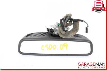 08-11 Mercedes W204 C300 C350 Interior Rear View Mirror Black 2048103417 OEM