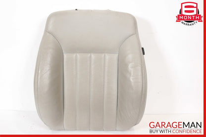06-10 Mercedes W251 R350 R500 Front Left Side Top Upper Seat Cushion Cover Gray