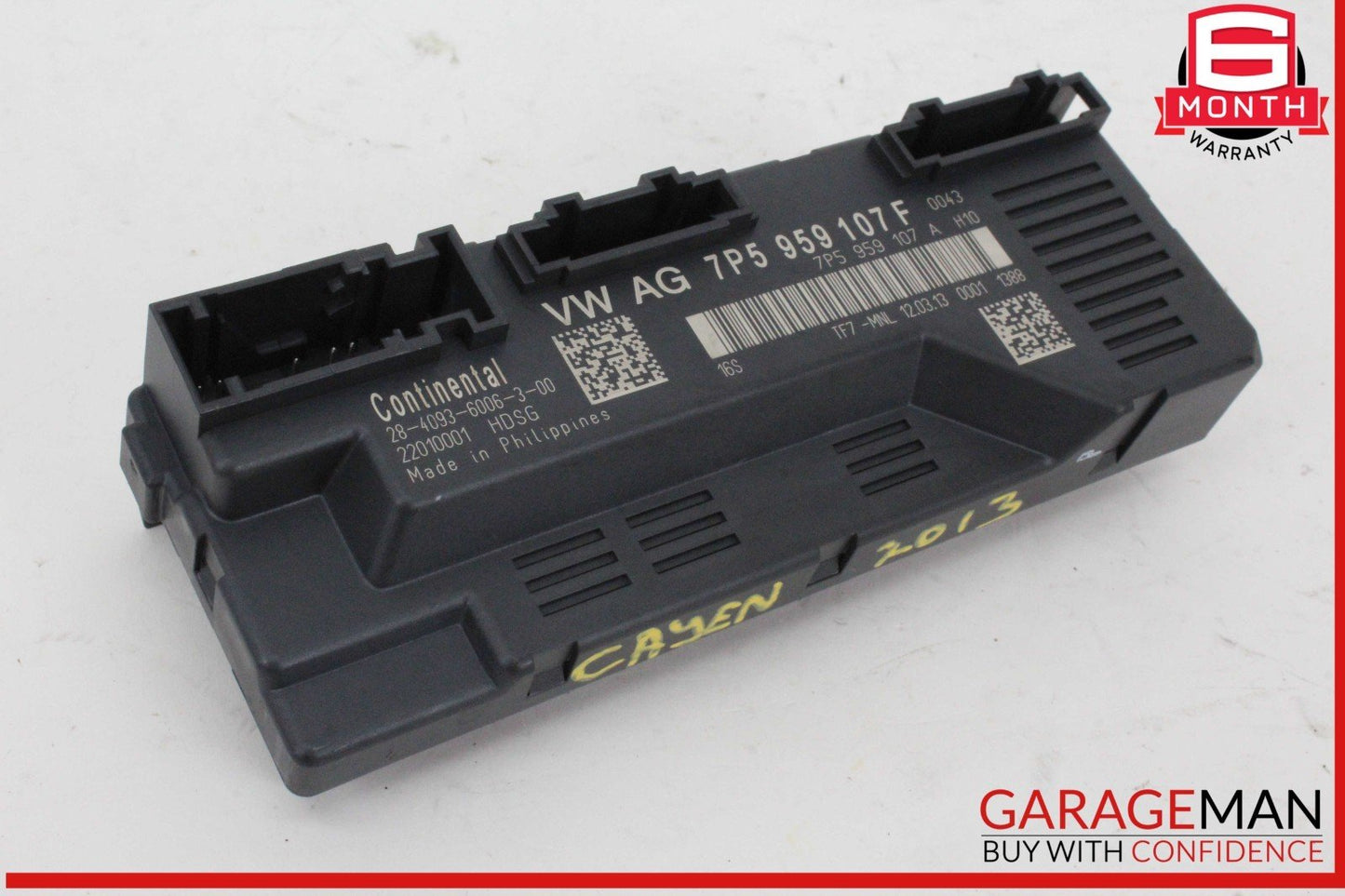 11-18 Porsche Cayenne 958 AWD Rear Trunk Tailgate Liftgate Control Module Unit