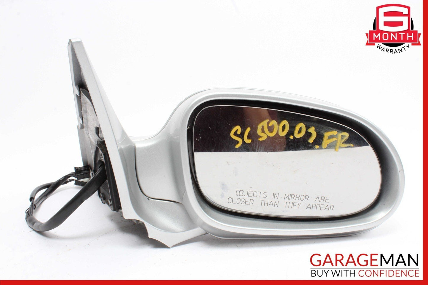04-08 Mercedes R230 SL500 SL550 Front Right Side Mirror Door Rear View OEM