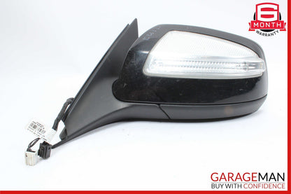 08-09 Mercedes W204 C300 C350 Front Left Side Mirror Rear View Door Black