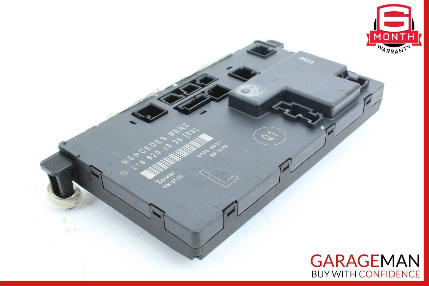 06-10 Mercedes W219 CLS500 Front Left Driver Side Door Computer Control Module