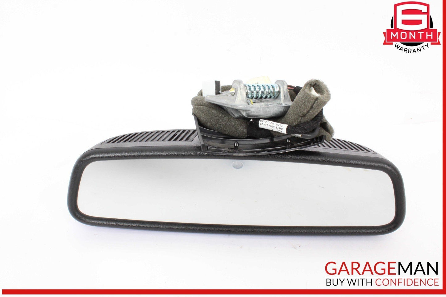 08-11 Mercedes W204 C300 C350 Interior Rear View Mirror Black 2048103417 OEM