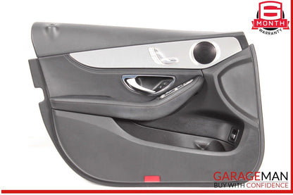 15-21 Mercedes W205 C300 C350e Front Left Side Interior Door Panel OEM