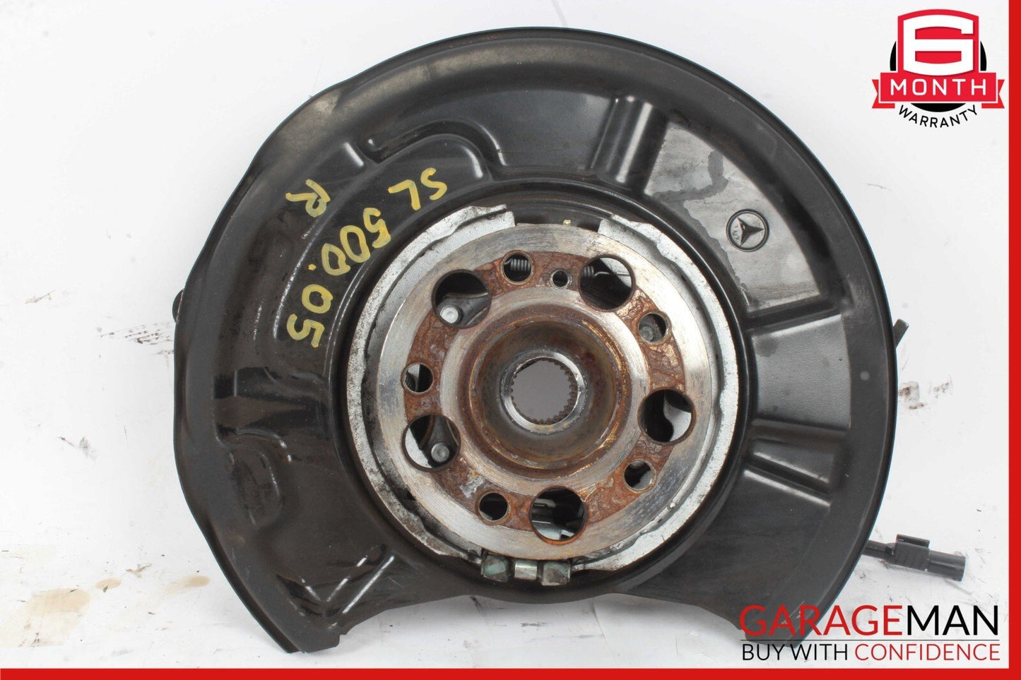 03-12 Mercedes R230 SL55 AMG Rear Right Side Wheel Spindle Knuckle Hub Bearing