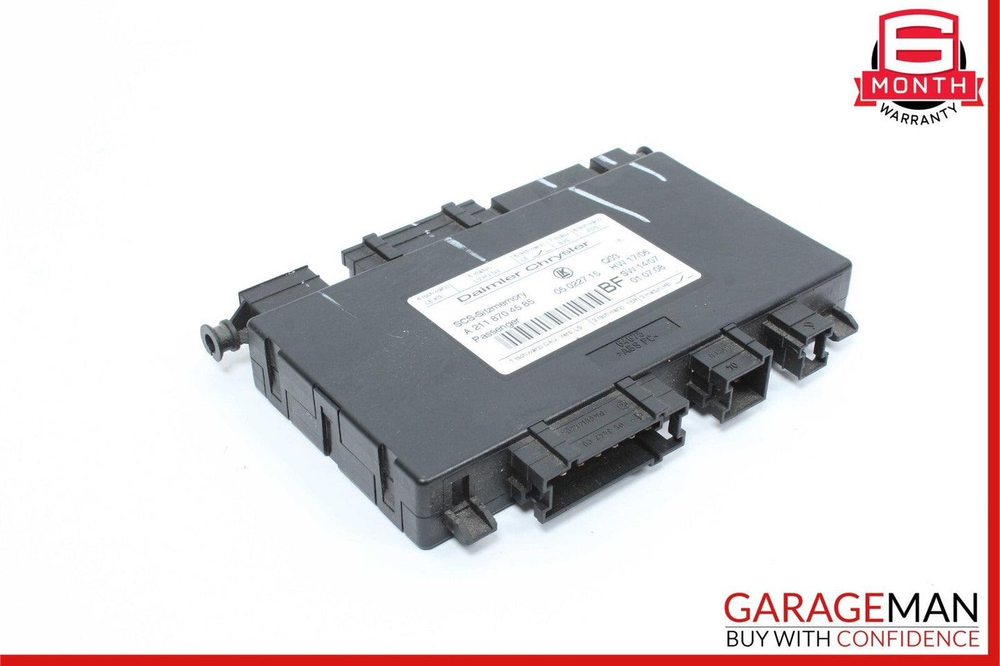 03-12 Mercedes GL450 SLK280 CLS500 E350 Front Right Side Seat Control Module