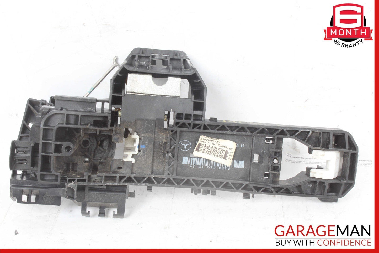 10-14 Mercedes W207 E350 E550 Front Left Exterior Door Handle Frame OEM