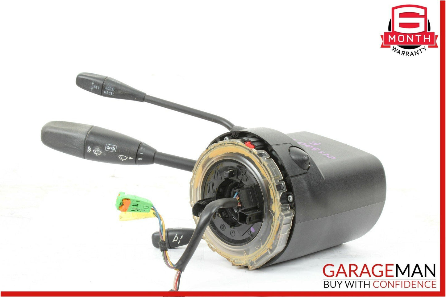 06-09 Mercedes W219 CLS500 Steering Column Control Switches Assembly Black OEM