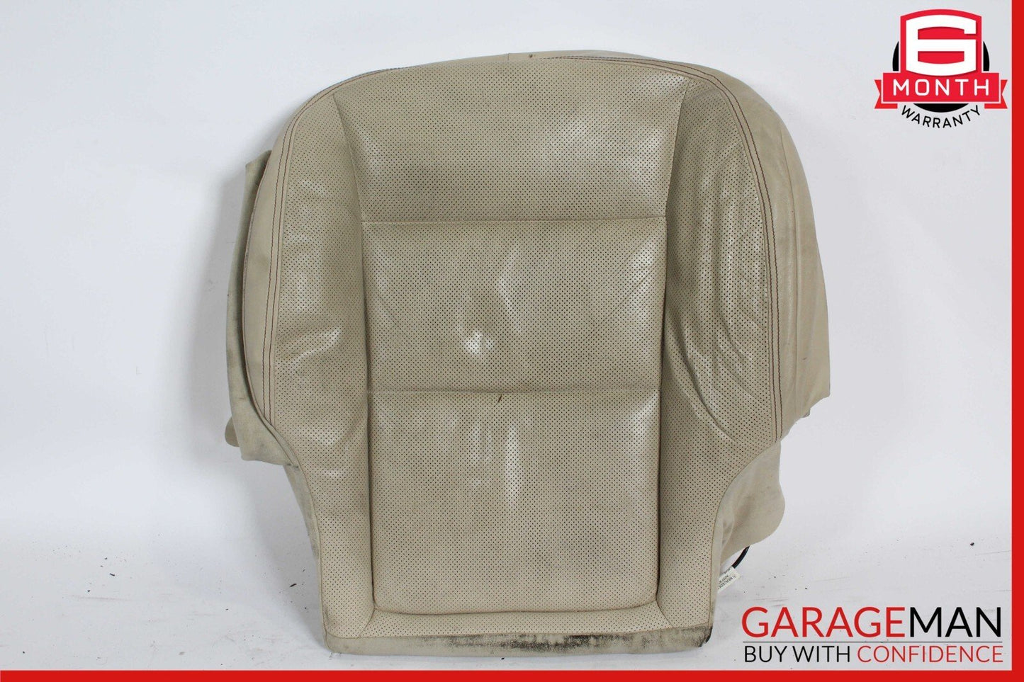 10-13 Mercedes W221 S400 S550 Front Right Side Bottom Lower Seat Cushion Beige