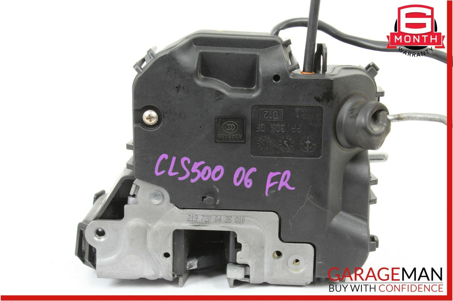 06-11 Mercedes W219 CLS500 CLS63 AMG Front Right Side Door Lock Latch Actuator