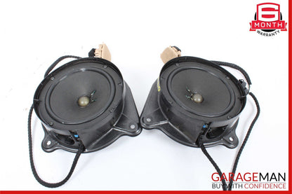 00-06 Mercedes W220 S430 S600 Rear Door Audio Sound Speaker Set of 2 Pc OEM