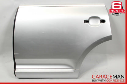 03-06 Porsche Cayenne 955 Rear Left Driver Side Exterior Door Shell Panel Silver