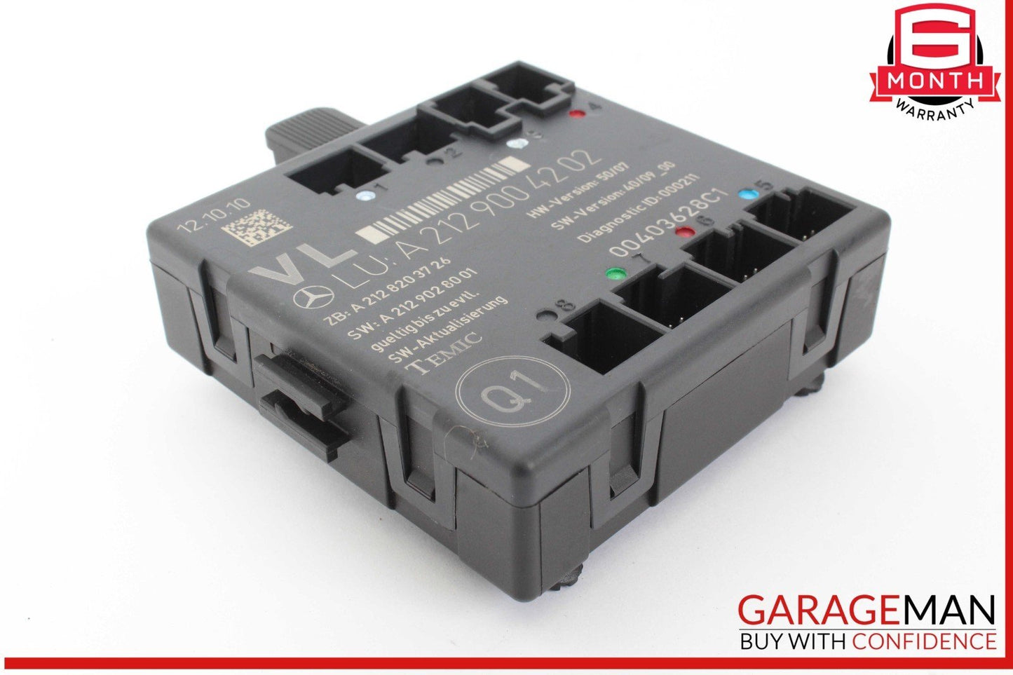 08-18 Mercedes W212 E350 E550 E400 Front Left Side Door Control Module Unit OEM