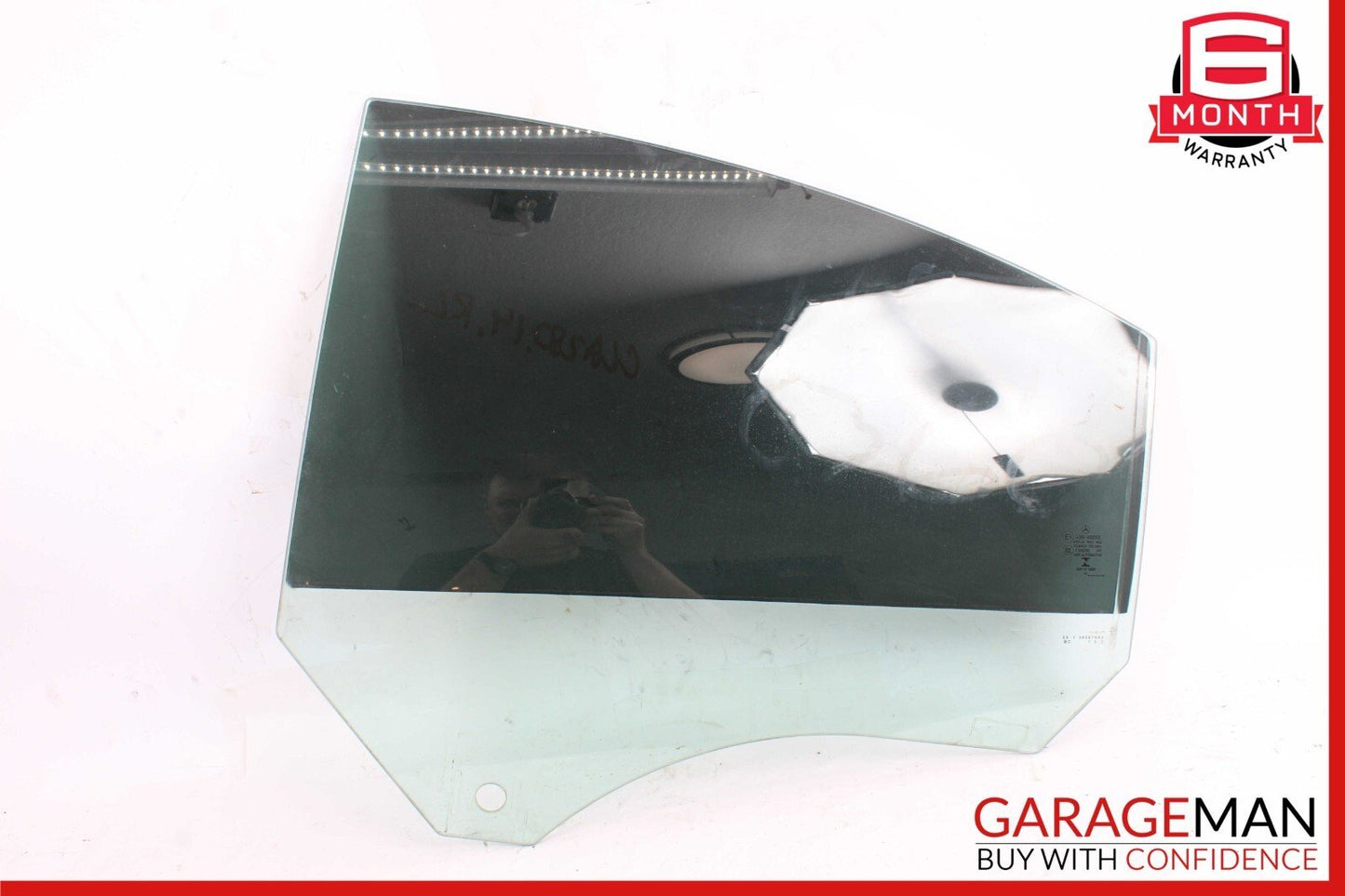 14-18 Mercedes W117 CLA250 Rear Left Driver Side Door Window Auto Glass Panel