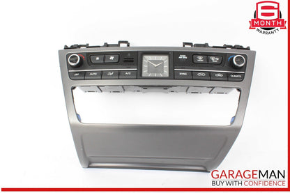 15-17 Hyundai Genesis G80 Front AC A/C Air Conditioning Heater Climate Control