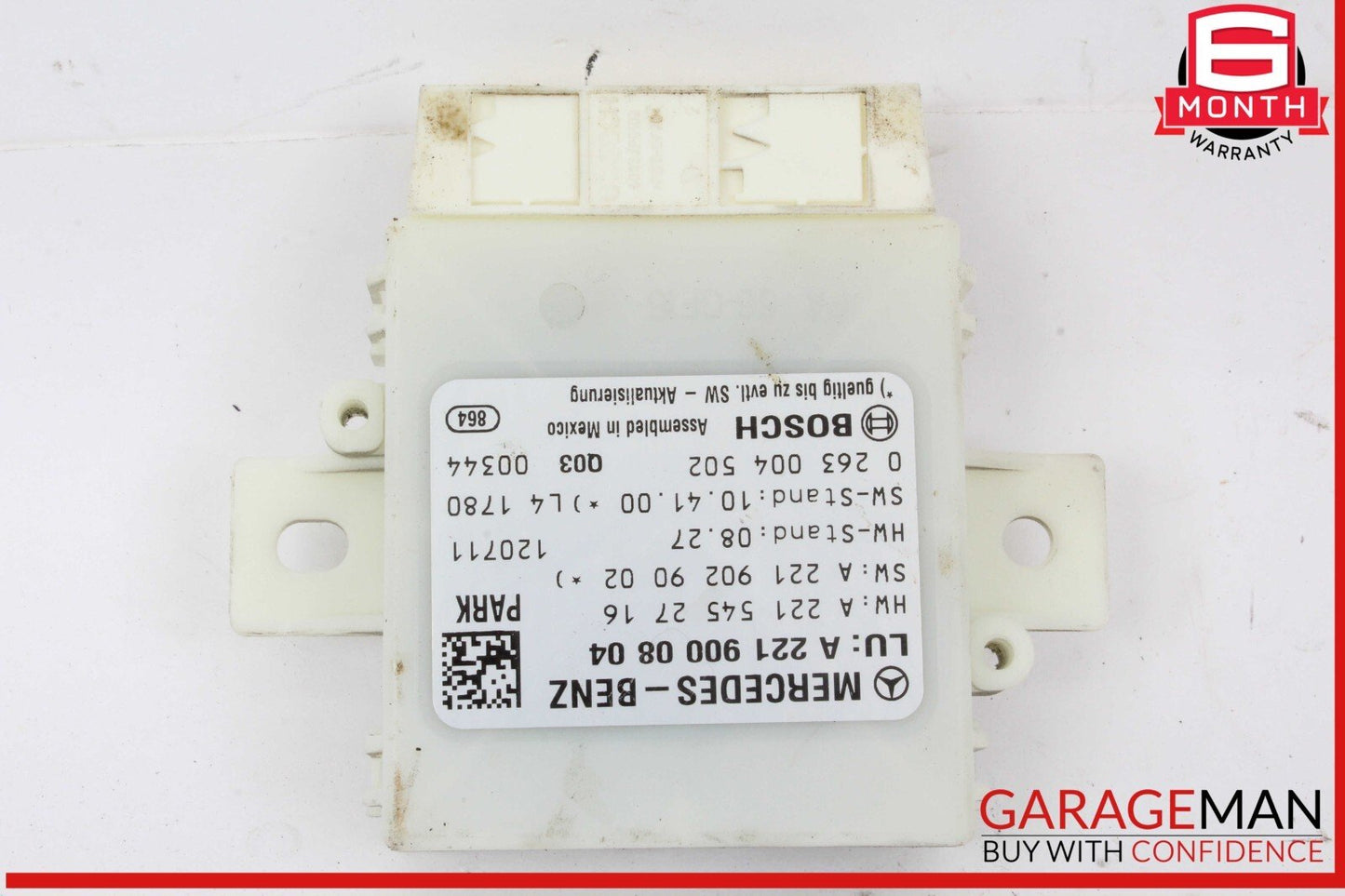 10-13 Mercedes W221 S550 S400 Park Assist Parktronic Sensor Module Control OEM