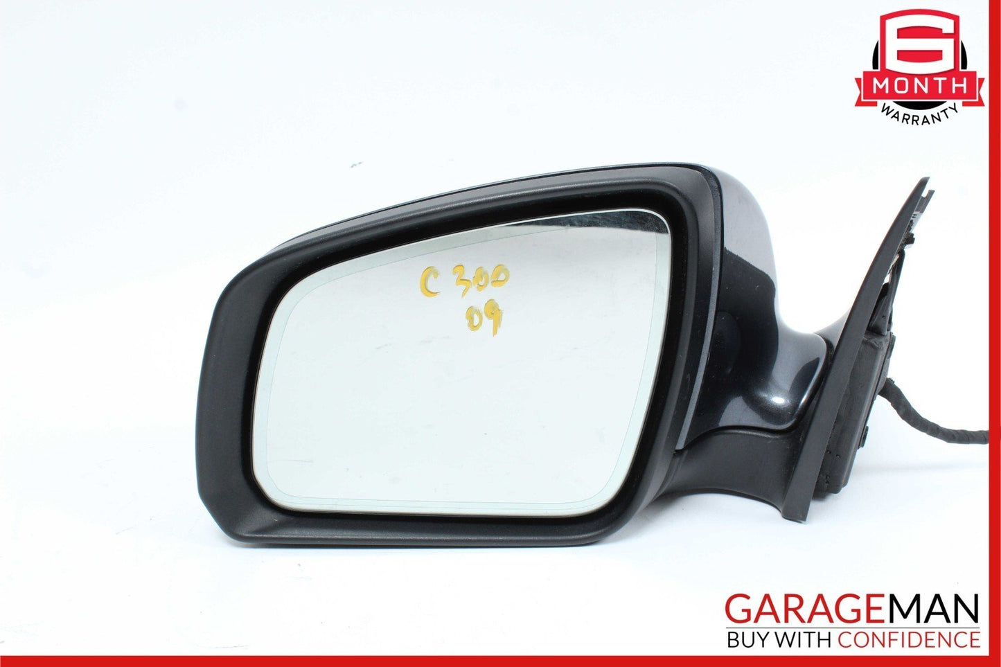 08-11 Mercedes W204 C300 C280 Front Left Side Mirror Rear View Door OEM