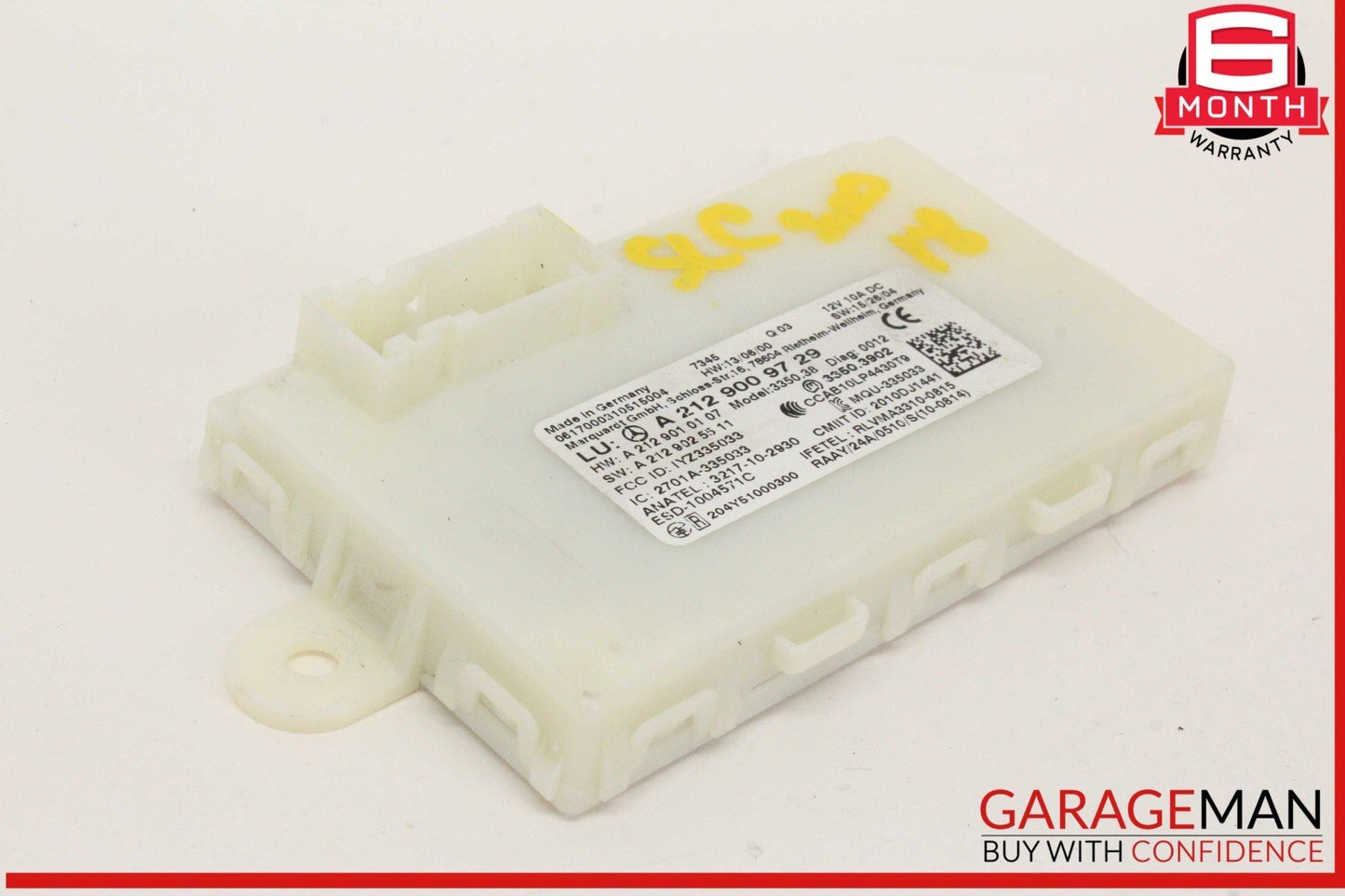 13-20 Mercedes R172 SLC300 CLA250 SL550 Keyless Go Entry Control Module OEM