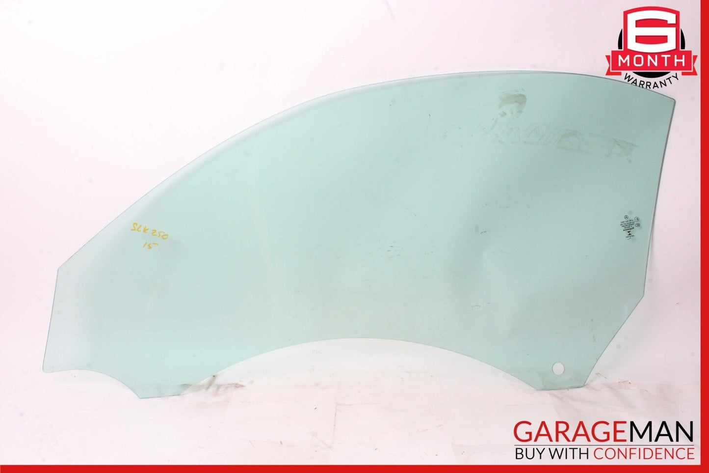 12-20 Mercedes R172 SLK250 SLK350 Front Left Driver Side Door Window Glass OEM