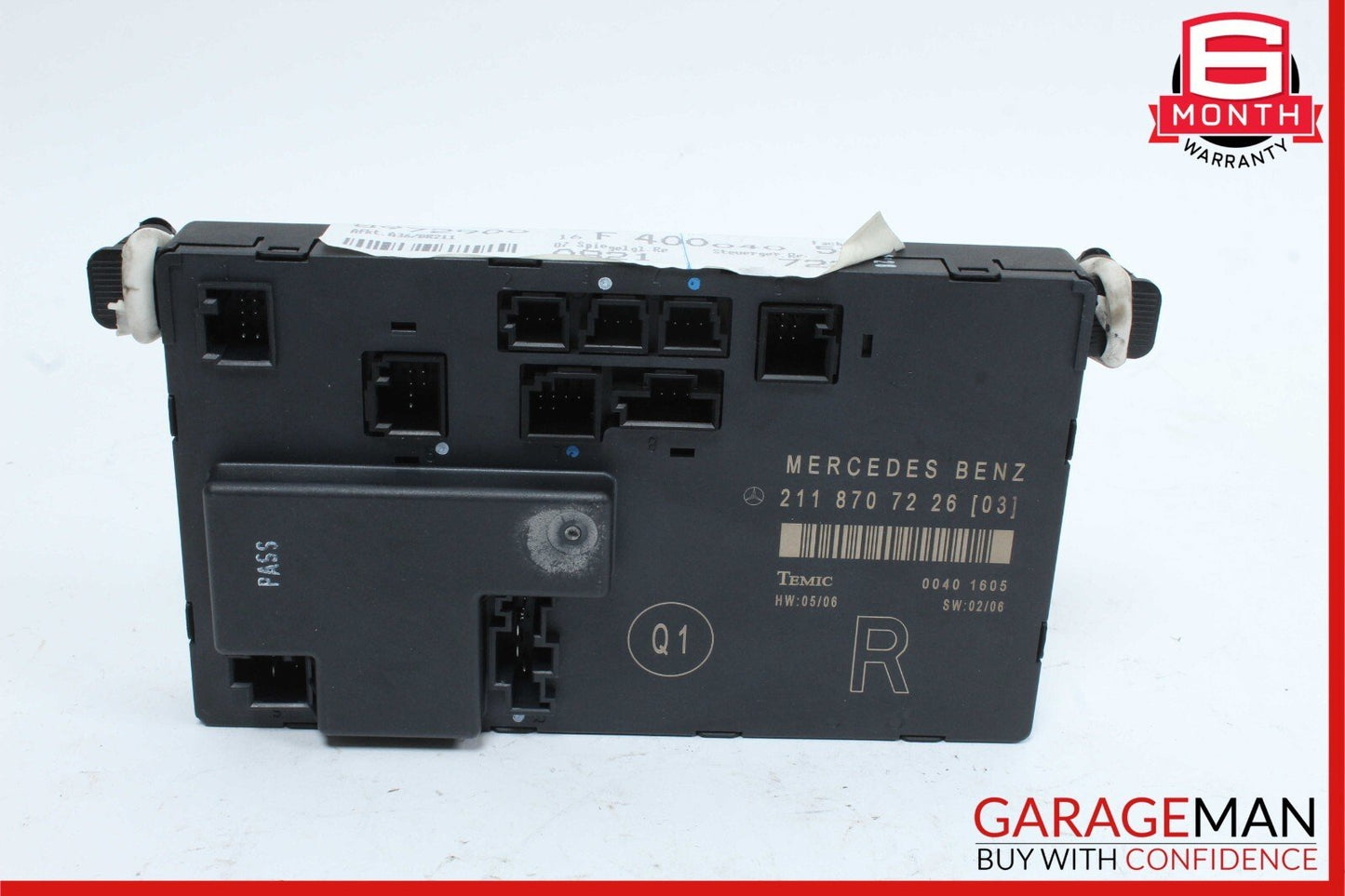 03-09 Mercedes W211 E350 E320 E550 Front Right Side Door Control Module Unit
