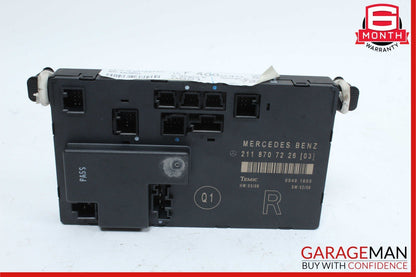 03-09 Mercedes W211 E350 E320 E550 Front Right Side Door Control Module Unit