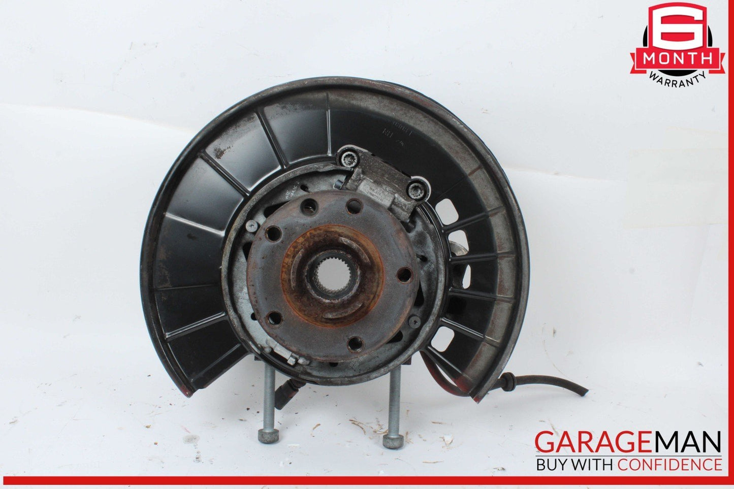 11-14 Porsche Cayenne 958 Rear Right Passenger Side Spindle Knuckle Wheel Hub